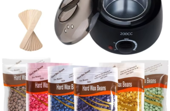 Wax Heater Kit for Hair Removal Wax Melting Machine with Waxing Beans Depilation Paraffin Warmer Waxing Dipping Pot