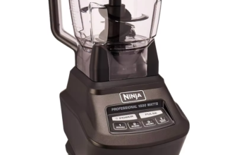 Ninja BL770 Mega Kitchen System, 1500W, 4 Functions for Smoothies, Processing, Dough, Drinks & More, with 72-oz.* Blender