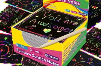 100Pcs Dazzling Scratch Painting Parent Child Interactive Toys Note Cards Handmade PaintingOriginal price: USD 8.45