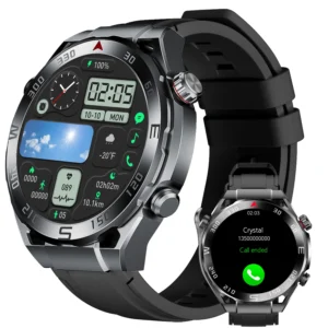 W&O X5 Pro Max Sports Smart Watch Man Woman Smartwatch BT Call Message Notification NFC Health Monitor Watches For Android IOS